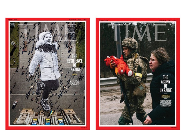 "Мене дуже надихнула сила українців": Французький художник JR розповів про зйомки обкладинки Time у Львові під час війни
