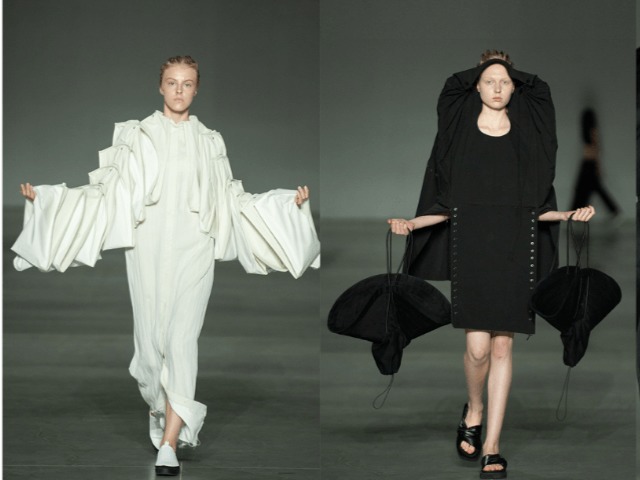 Брюки-платья, юбка-шопер и другие модели-трансформеры в новой коллекции Dzhus