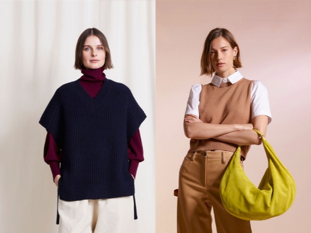 Тренд осени — 2021: Жилет-свитер на каждый день