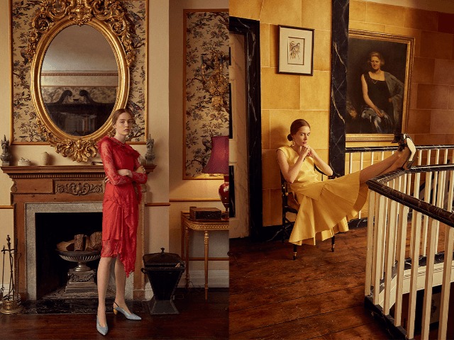 Сатиновая история: Съемка L'Officiel Online