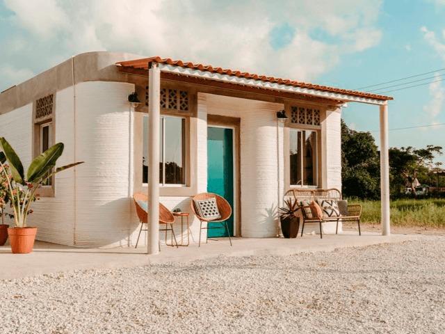 Что внутри: В Мексике построили дома с помощью 3D-принтера