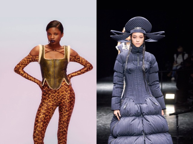 Что носить в декабре: Корсеты поверх шерстяных рубашек и не только