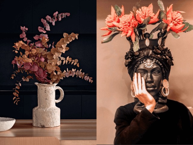 Ваза с цветами: 10 идей, как украсить домашний интерьер