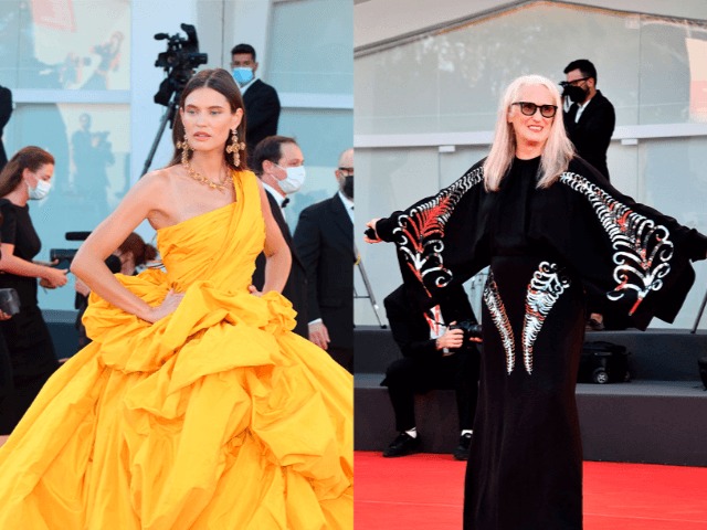 Отряд Armani и черно-белый кутюр: Лучшие образы церемонии открытия Венецианского кинофестиваля