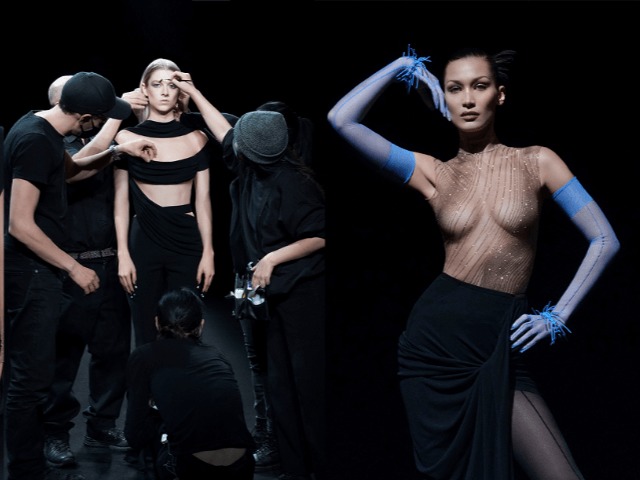 Анатомический деним и переработанная лайкра в коллекции Mugler