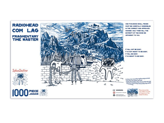 Radiohead выпустили пазл из переработанных материалов