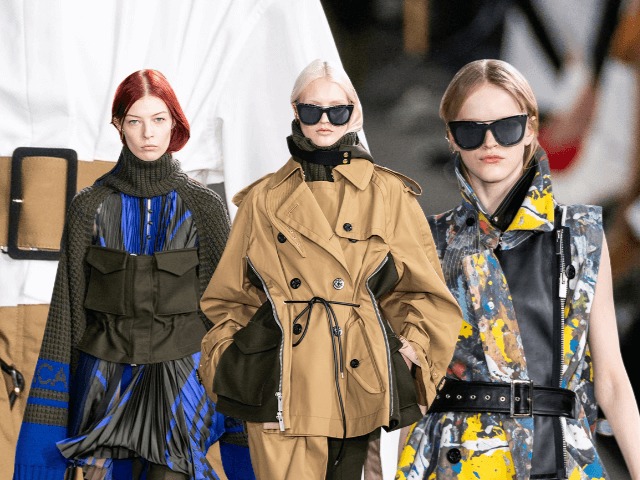 Спецодежда и картины Джексона Поллока в коллекции Sacai